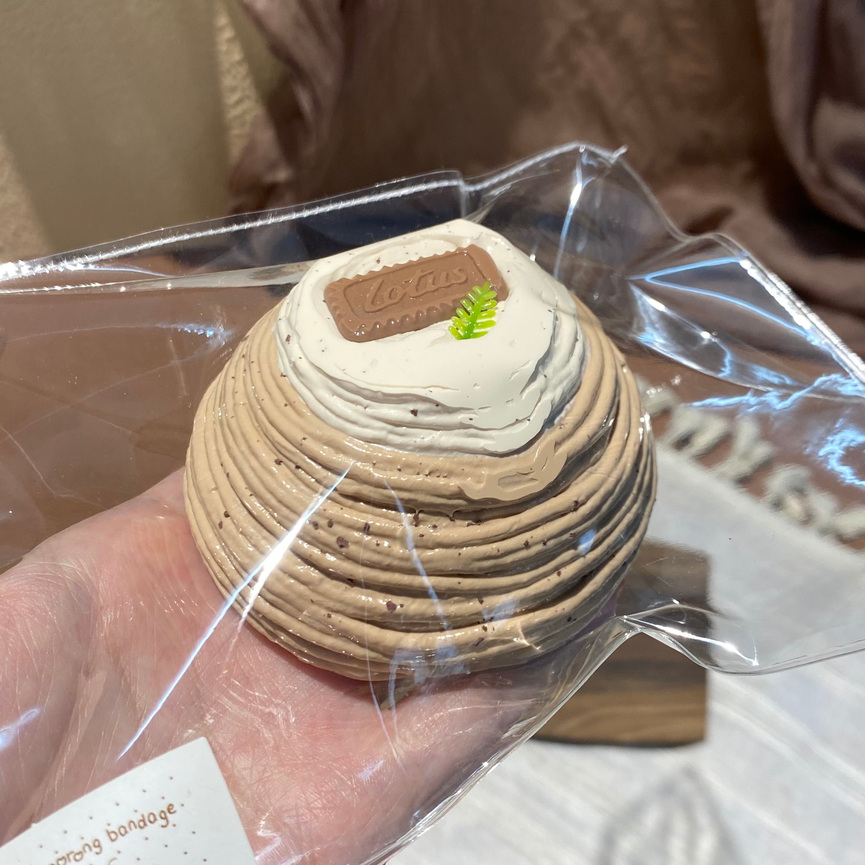 【Chestnut Cocoa Mont Blanc】Squishy stress relief toy