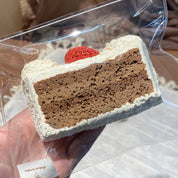 【Sliced Raw Chocolate Cocoa Cake】Squishy stress relief toy