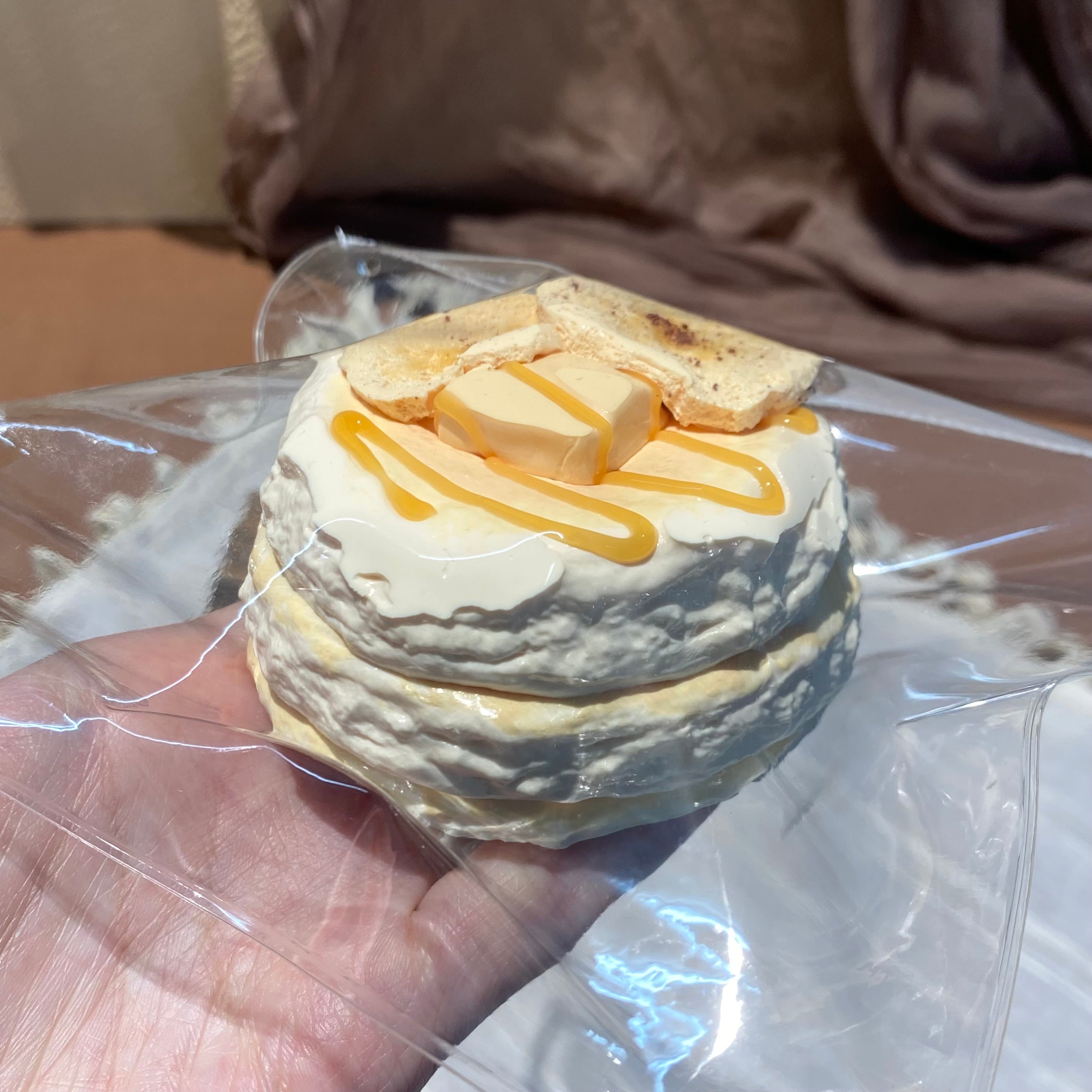 【Banana Syrup Pancakes】Squishy stress relief toy