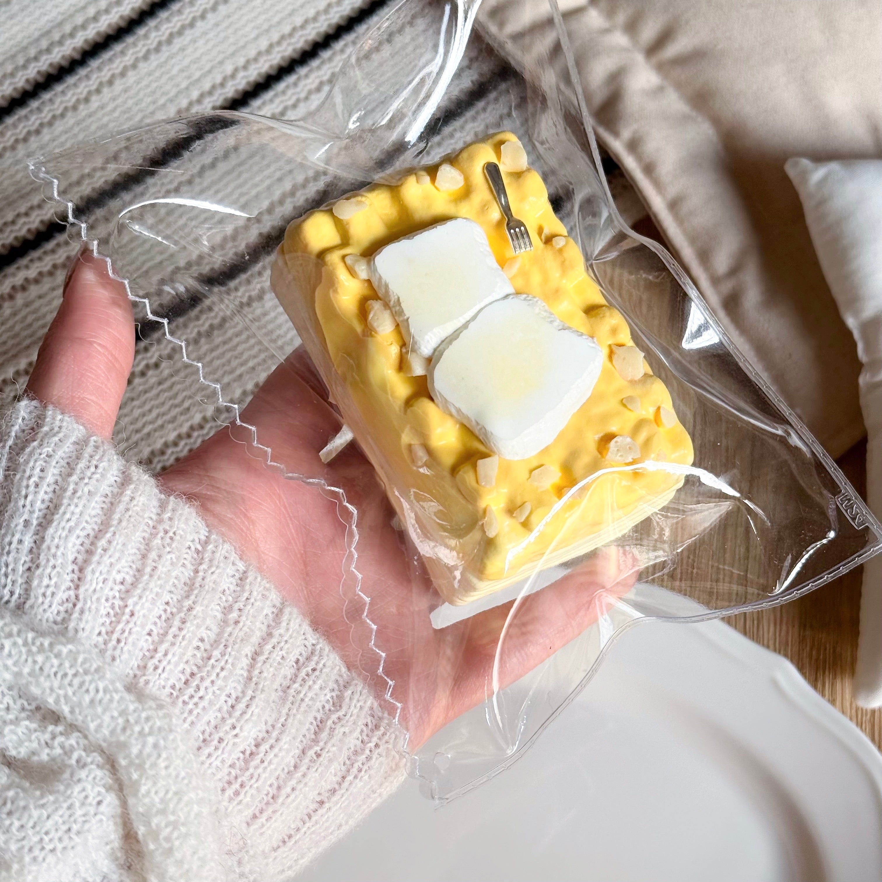 두유 마시멜로 와플 말랑말랑 장난감