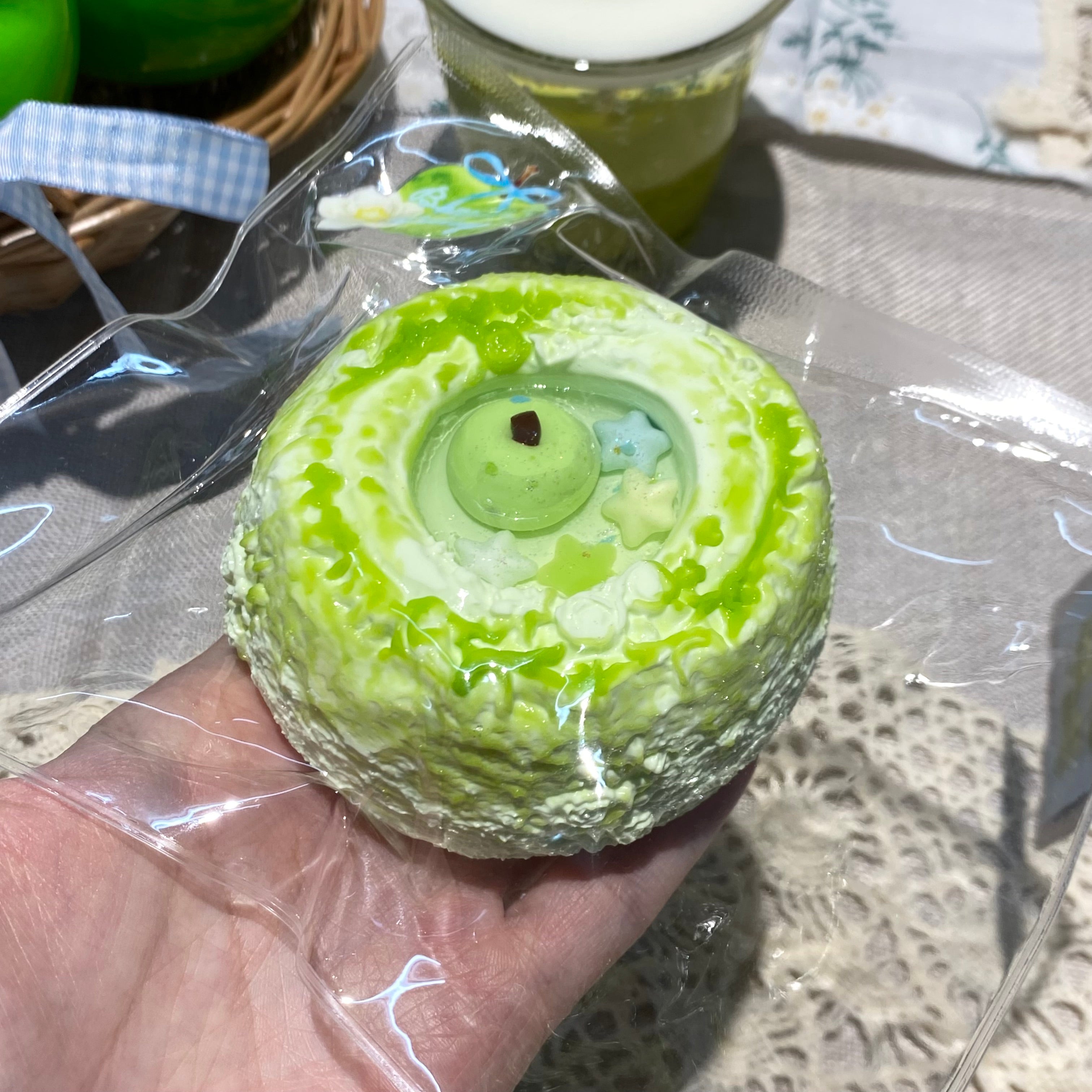 【A pool of green apples】Squishy stress relief toy