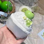 【Green Apple Pudding Bowl】Squishy stress relief toy