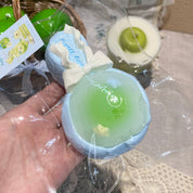 【A spoonful of green apple rice dumplings】Squishy stress relief toy