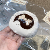 【Bowknot Rich Chocolate Swiss Roll】Squishy stress relief toy