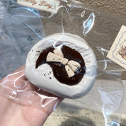 【Bowknot Rich Chocolate Swiss Roll】Squishy stress relief toy