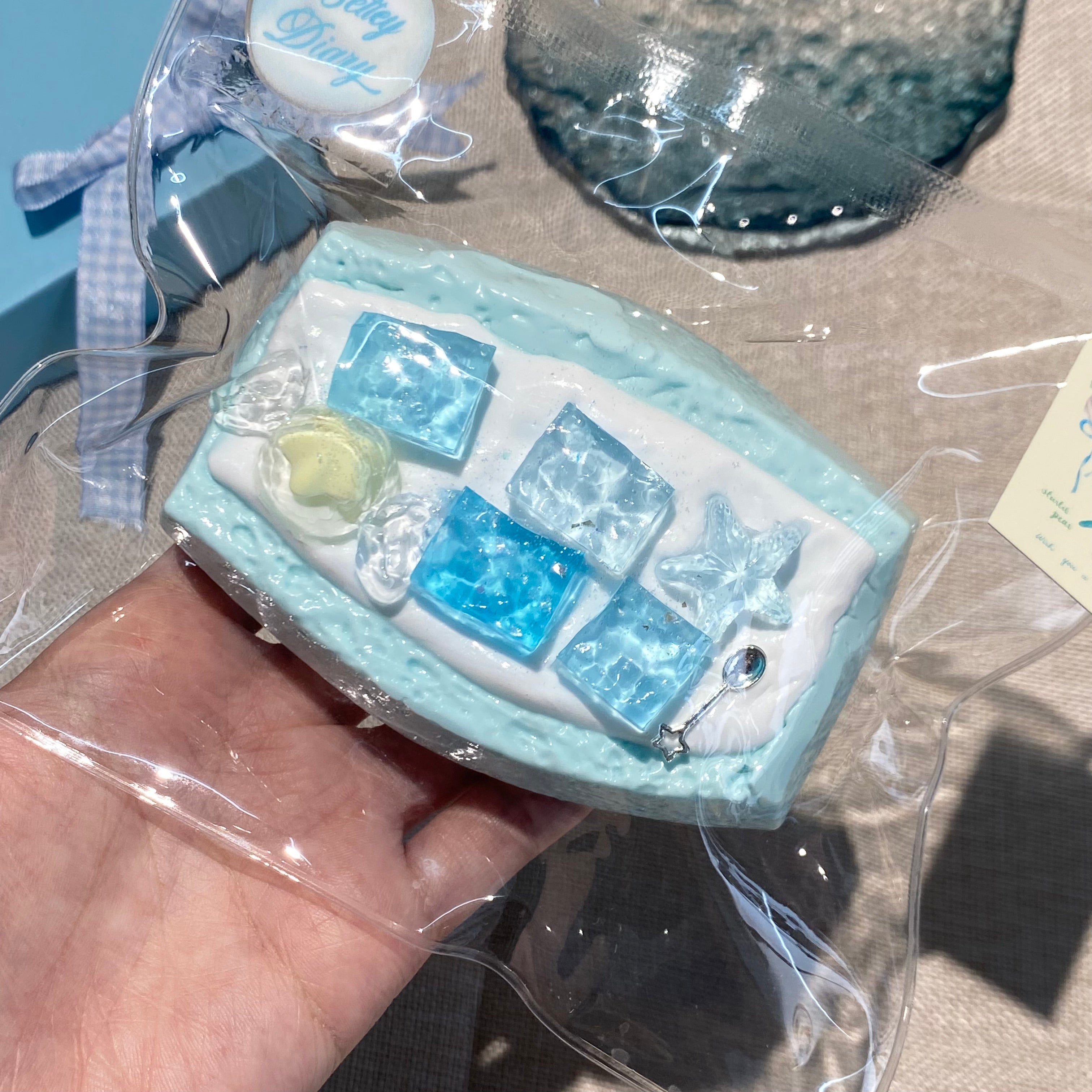 【Mint Jelly Sandwich】Squishy stress relief toy