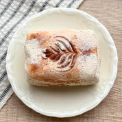 【Brown Sugar Latte Art Toast】Squishy Stress Relief Toy