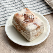 【Brown Sugar Latte Art Toast】Squishy Stress Relief Toy