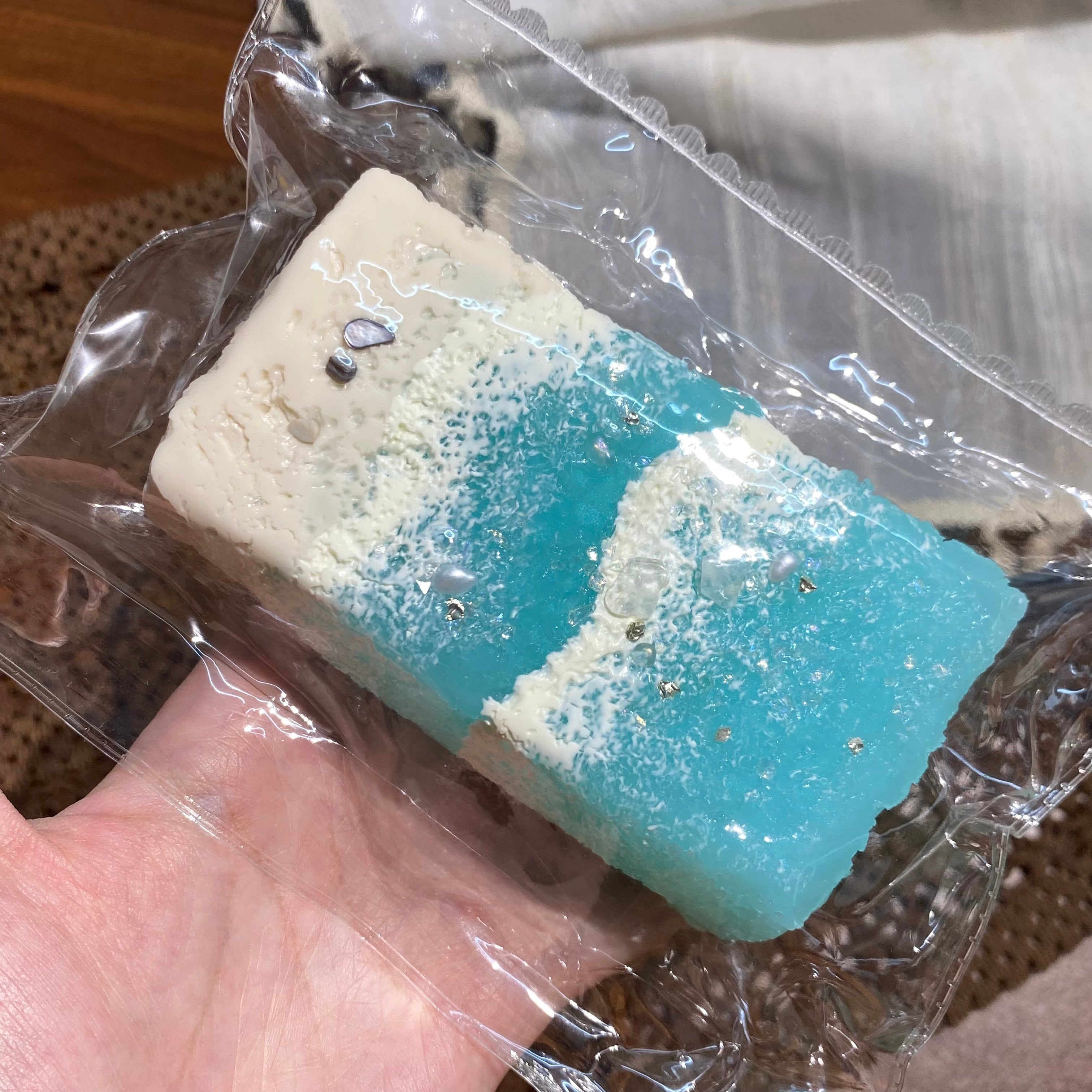【Blue Ocean Long Toast】Squishy stress relief toy