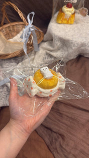 CreamPig Studio【水玉くまクッキー】 Squishy Collectibles