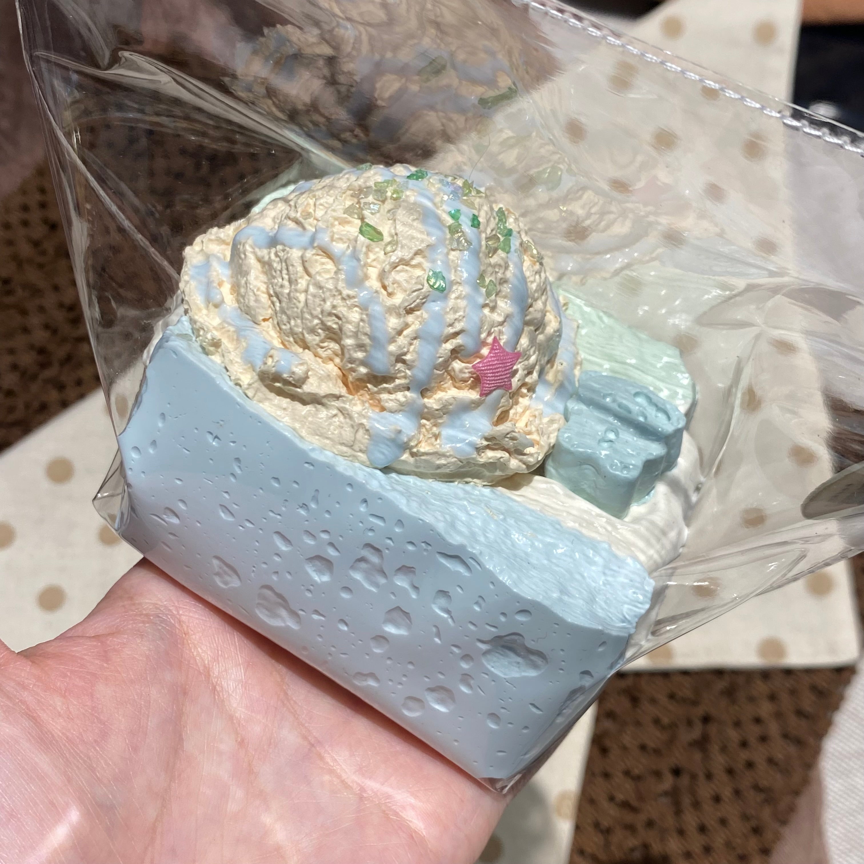 【MAORONG  Ice Cream Toast】Squishy Stress Relief Toy