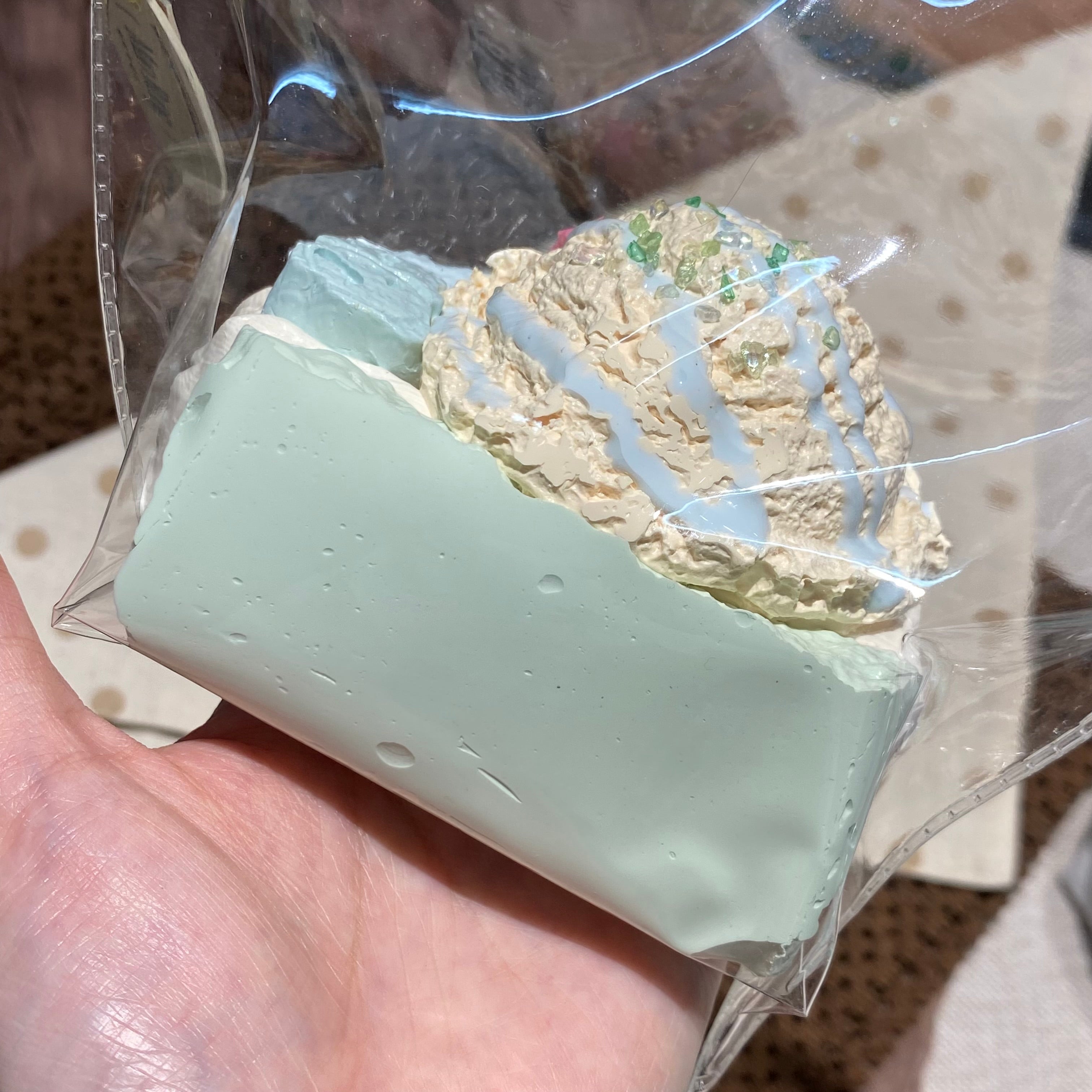 【MAORONG  Ice Cream Toast】Squishy Stress Relief Toy