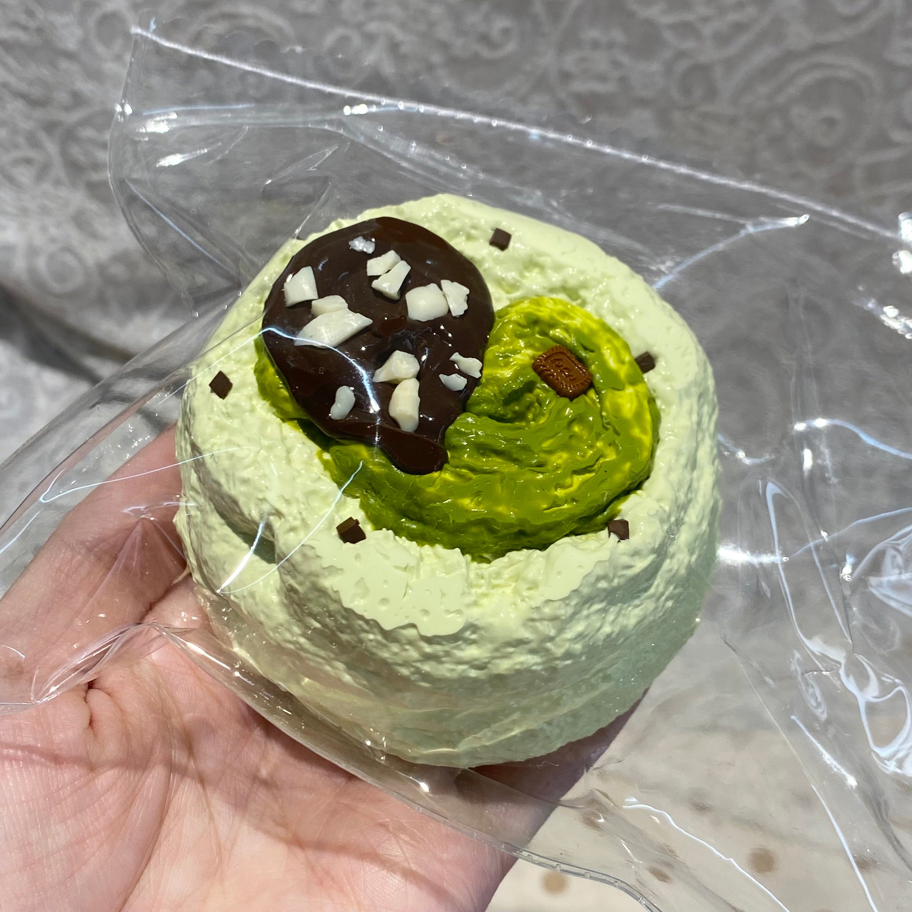 【Matcha Chocolate Palmier Toast】Squishy stress relief toy