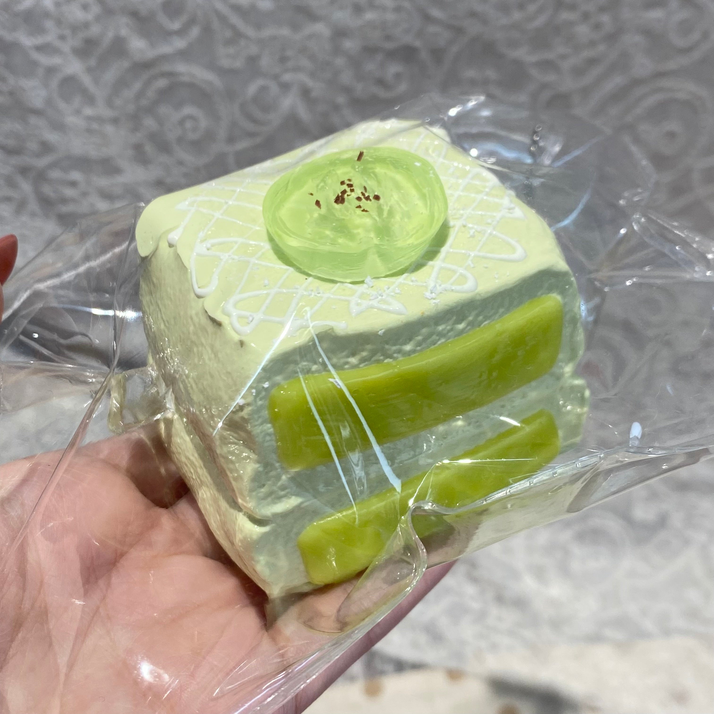 【Green Grape Square Soft Candy】Squishy stress relief toy