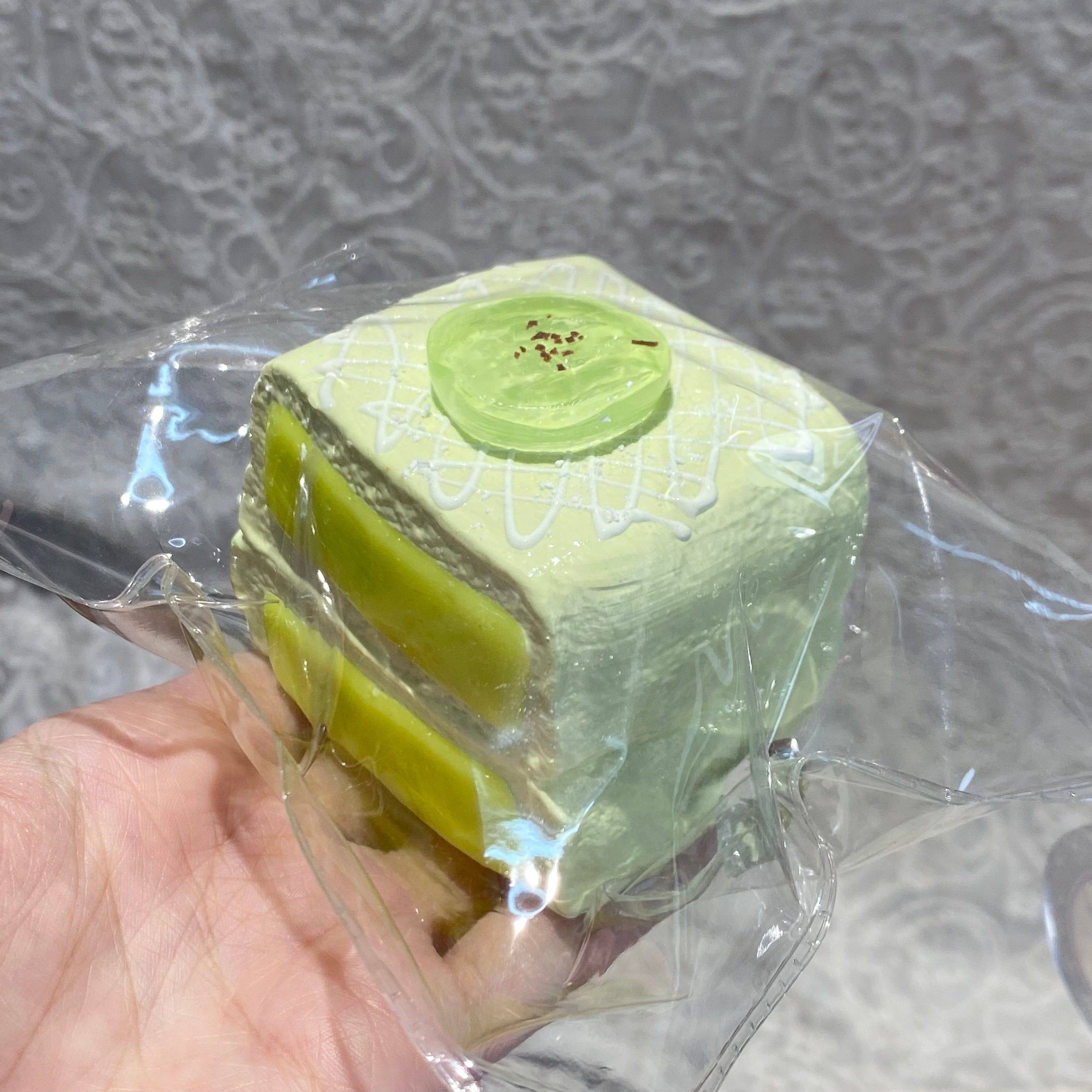 【Green Grape Square Soft Candy】Squishy stress relief toy