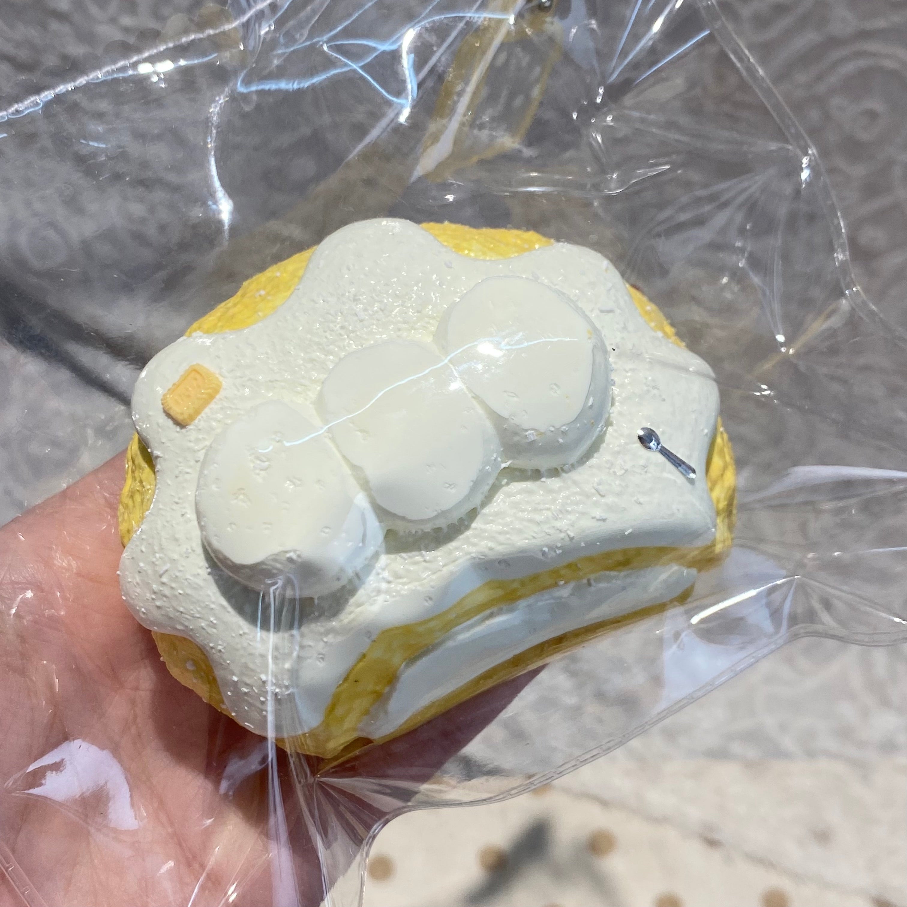 【Osmanthus Soy Milk Bun】Squishy stress relief toy