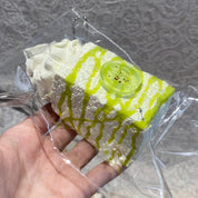【Green Grape Snow Top Toast】Squishy stress relief toy