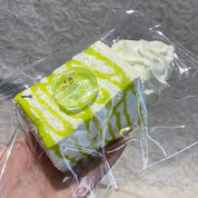【Green Grape Snow Top Toast】Squishy stress relief toy
