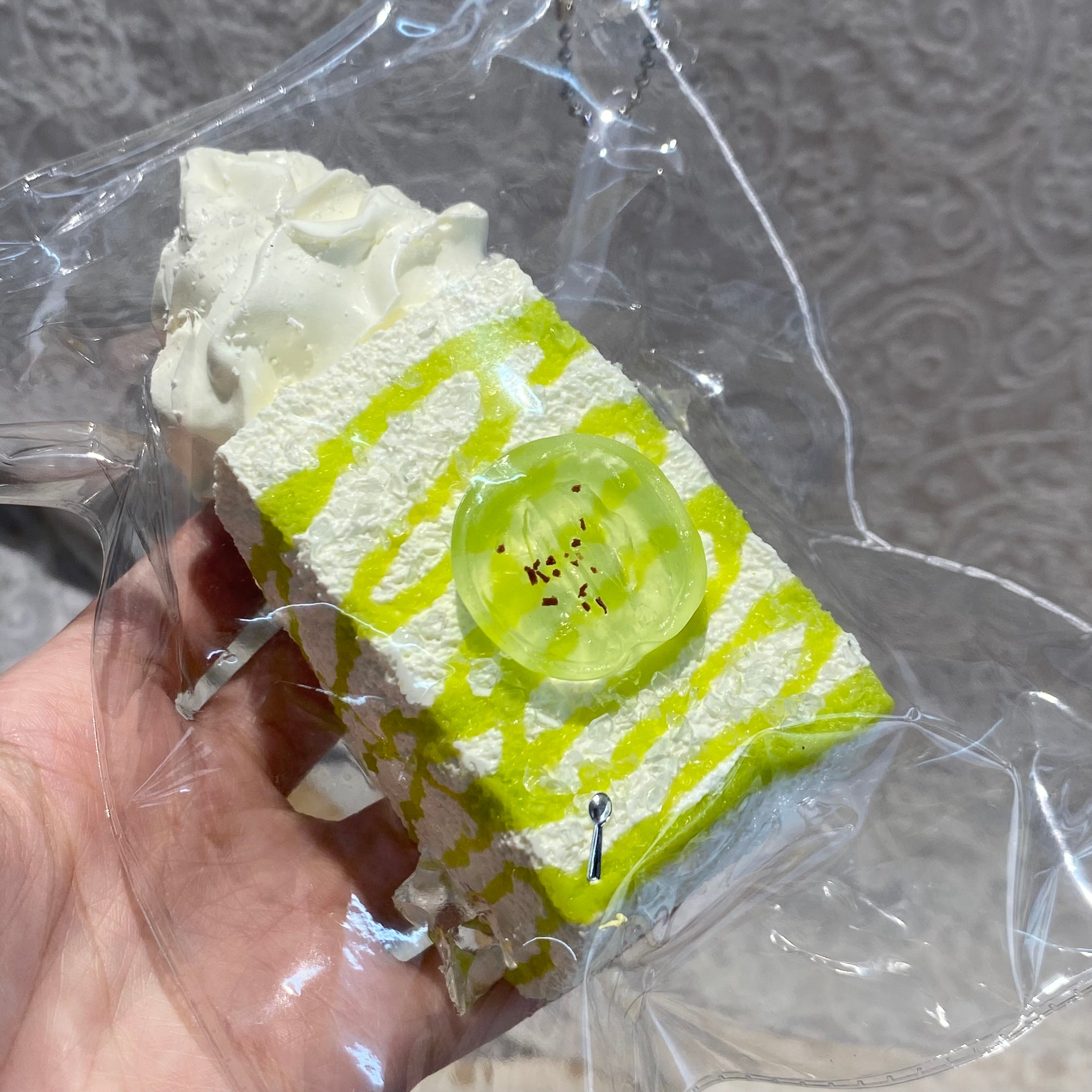【Green Grape Snow Top Toast】Squishy stress relief toy