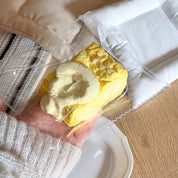 【Soy Milk Cream Cake】Squishy Stress Relief Toy