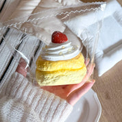 【Strawberry Topped Pancake】Squishy Stress Relief Toy