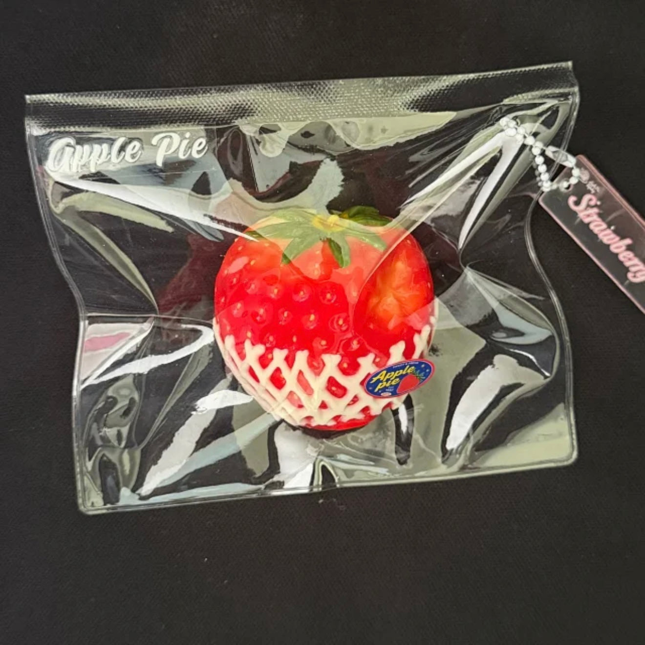 notsweetpie【紅顔イチゴを一口かじる】  Squishy stress relief toy
