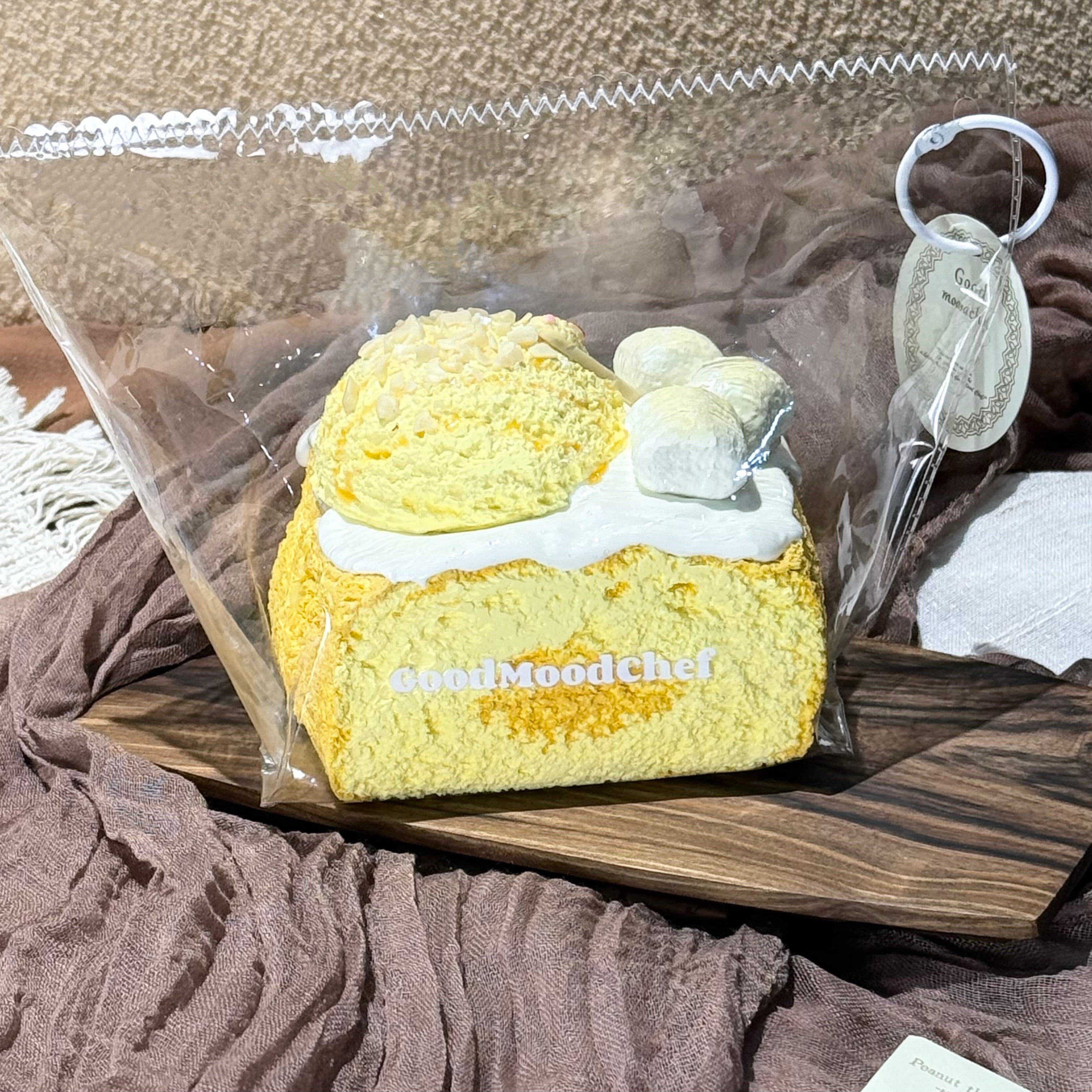 【Peanut Soy Milk Toast】Squishy stress relief toy