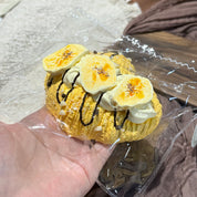 【Banana Chip Croissant】Squishy Stress Relief Toy
