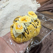 【Banana Chip Croissant】Squishy Stress Relief Toy
