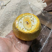 【Banana Chip Cream Chiffon Cake】Squishy Stress Relief Toy