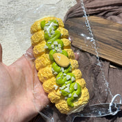 【Pistachio Cream Horns】Squishy Stress Relief Toy