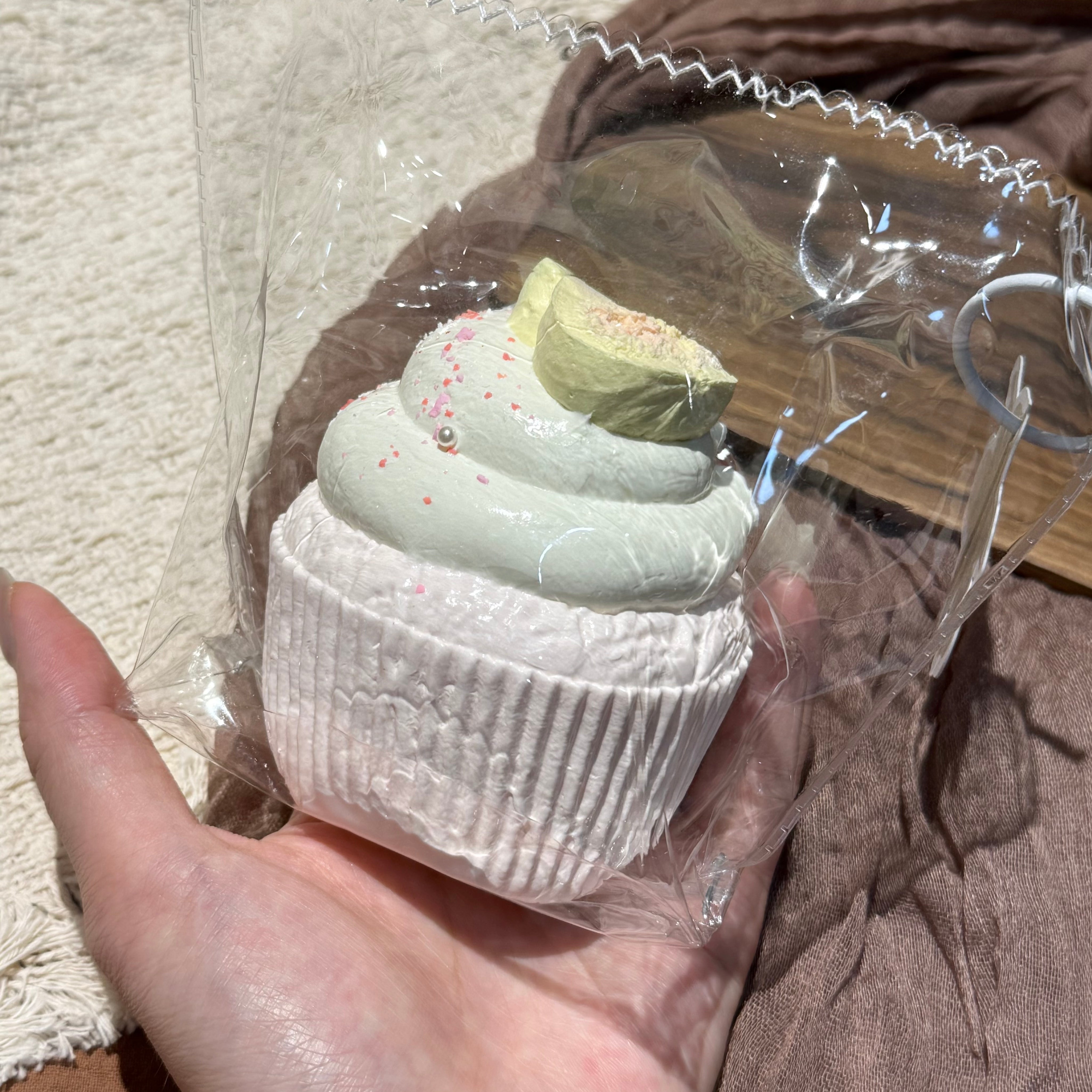 【Fig Snow-top Cupcake】Squishy Stress Relief Toy
