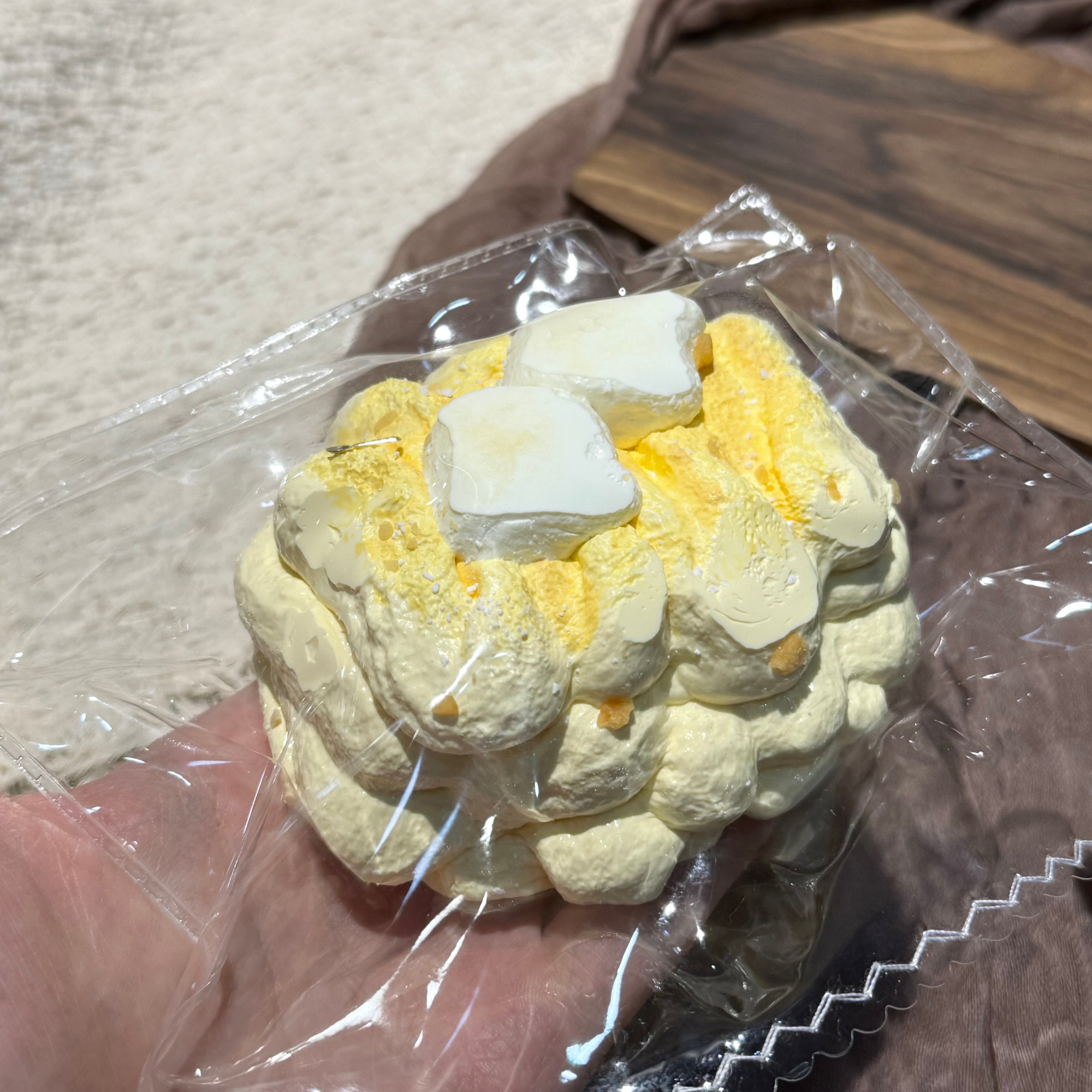 【Soy Milk Layered Cream】Squishy Stress Relief Toy