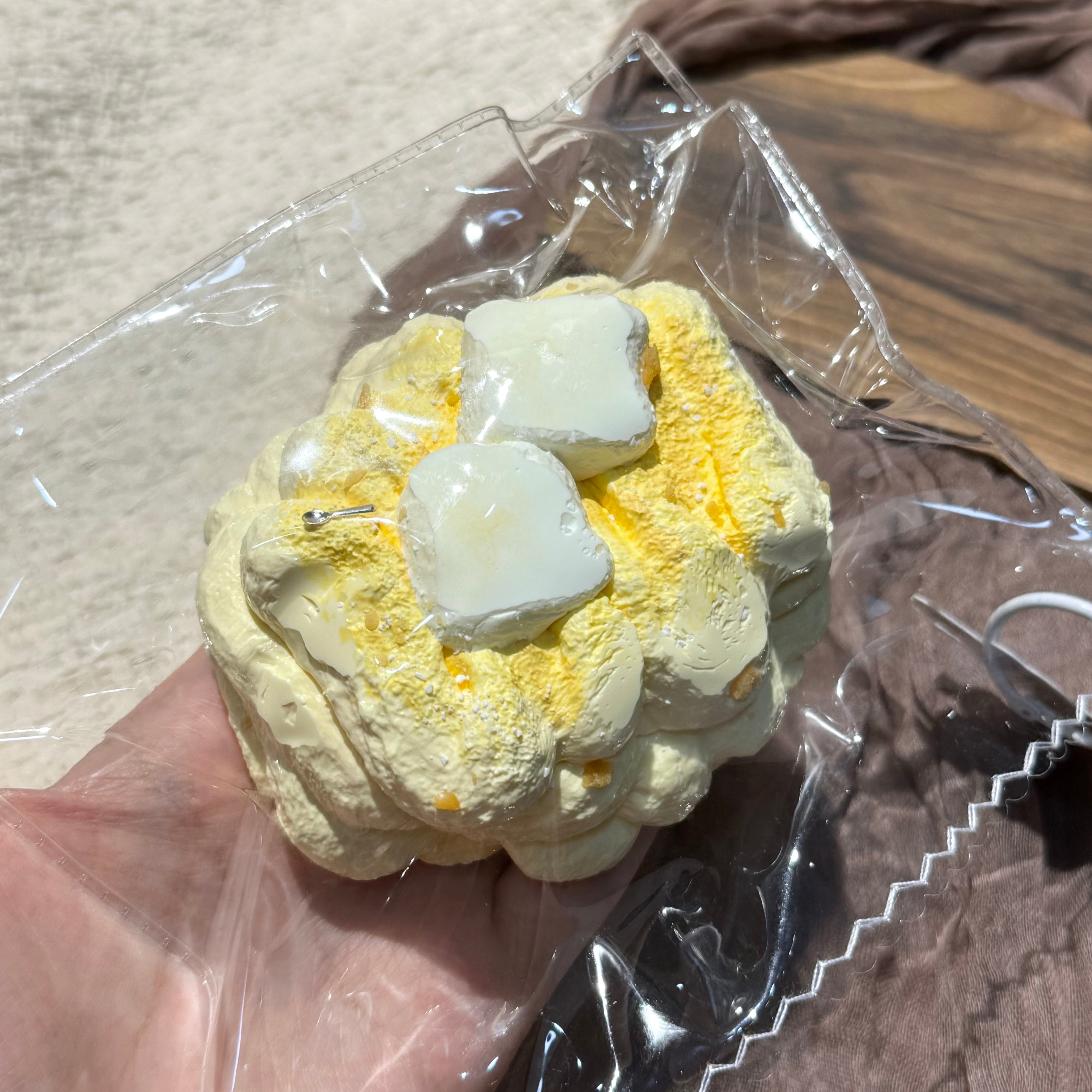 【Soy Milk Layered Cream】Squishy Stress Relief Toy