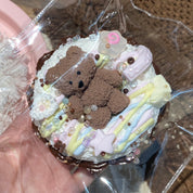 Doro studio  【Little Bear Chocolate Donuts】Squishy stress relief toy