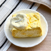 【Soy Milk Cream Cake】Squishy Stress Relief Toy