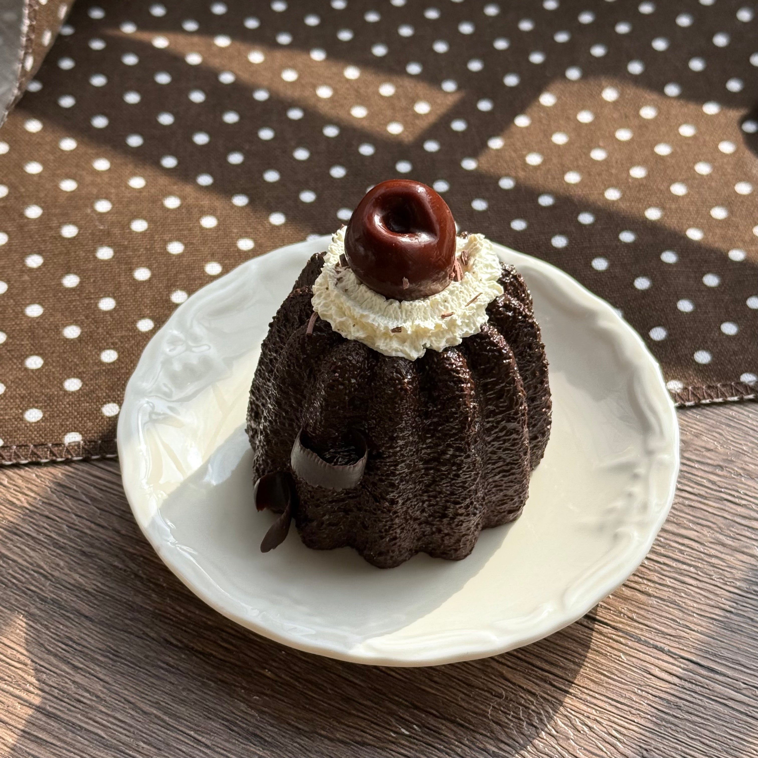 【黒い森テイストのカヌレ】プニプニストレス解消おもちゃ