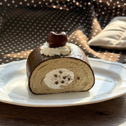 【Crispy Chocolate Cherry Roll】Squishy Stress Relief Toy