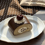 【Crispy Chocolate Cherry Roll】Squishy Stress Relief Toy