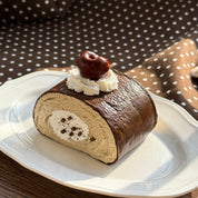 【Crispy Chocolate Cherry Roll】Squishy Stress Relief Toy