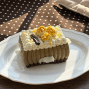 【Caramel Cocoa Crunch Cake】 Squishy Stress Relief Toy