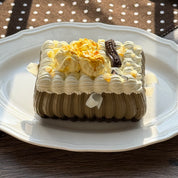 【Caramel Cocoa Crunch Cake】 Squishy Stress Relief Toy