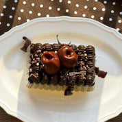 [Cherry and Chocolate Cake (Black Forest Style)] Squishy Stress Relief Toy