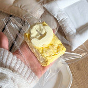 【Soy Milk Cream Cake】Squishy Stress Relief Toy