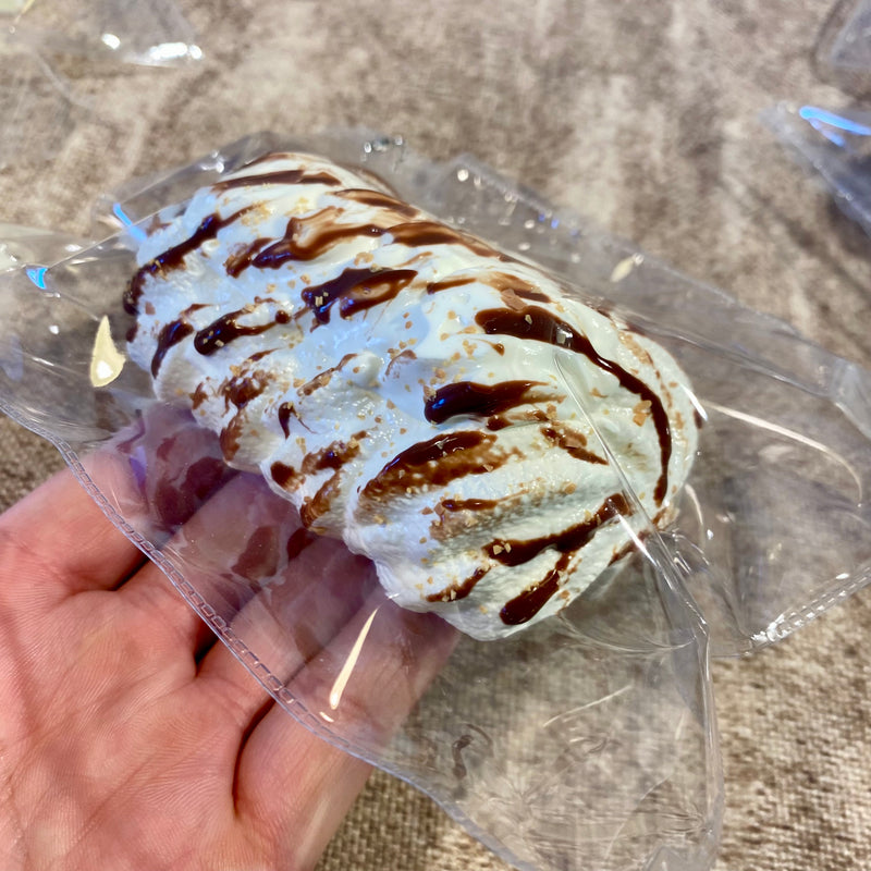 iDough Studio "Chocolate Twist Ice Cream" Squishy stress relief toy