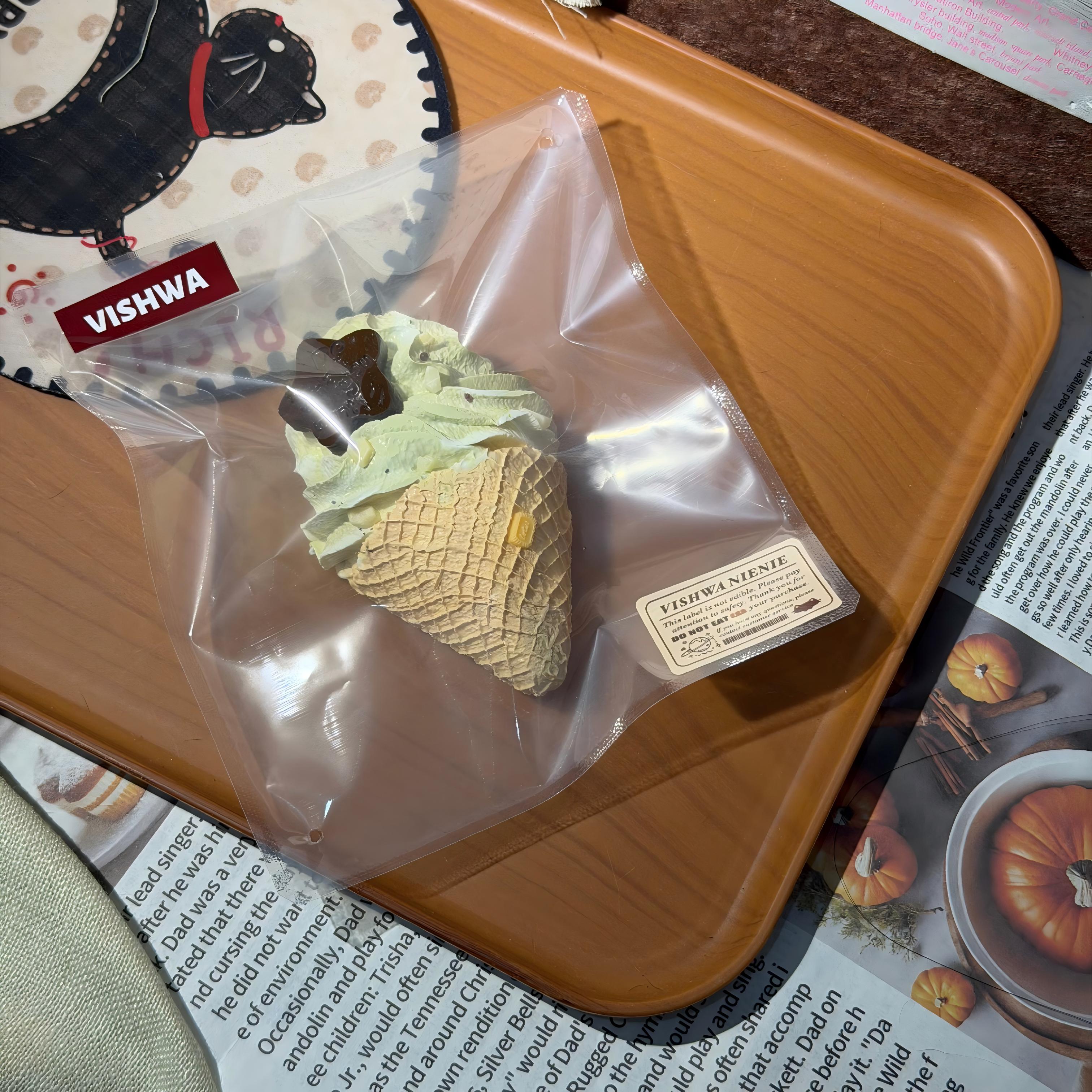 VISHWA Studio【 抹茶チョココーン】 Squishy stress relief toy