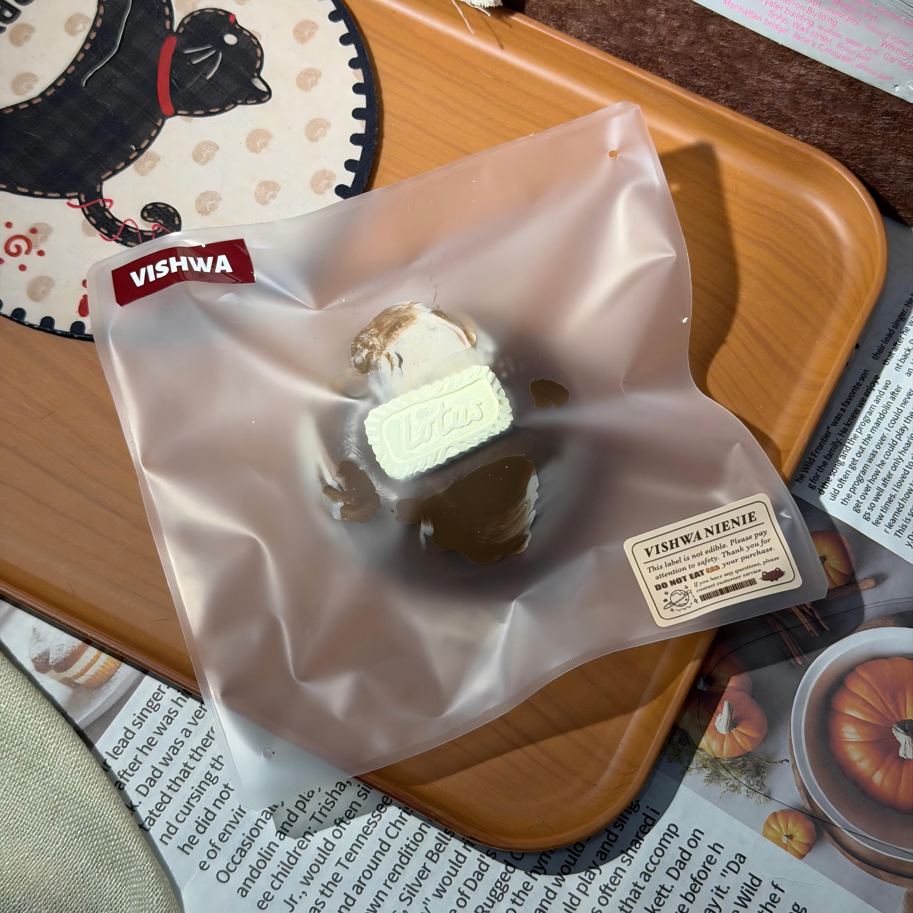 VISHWA Studio【ミルクチョコ大福】 Squishy stress relief toy