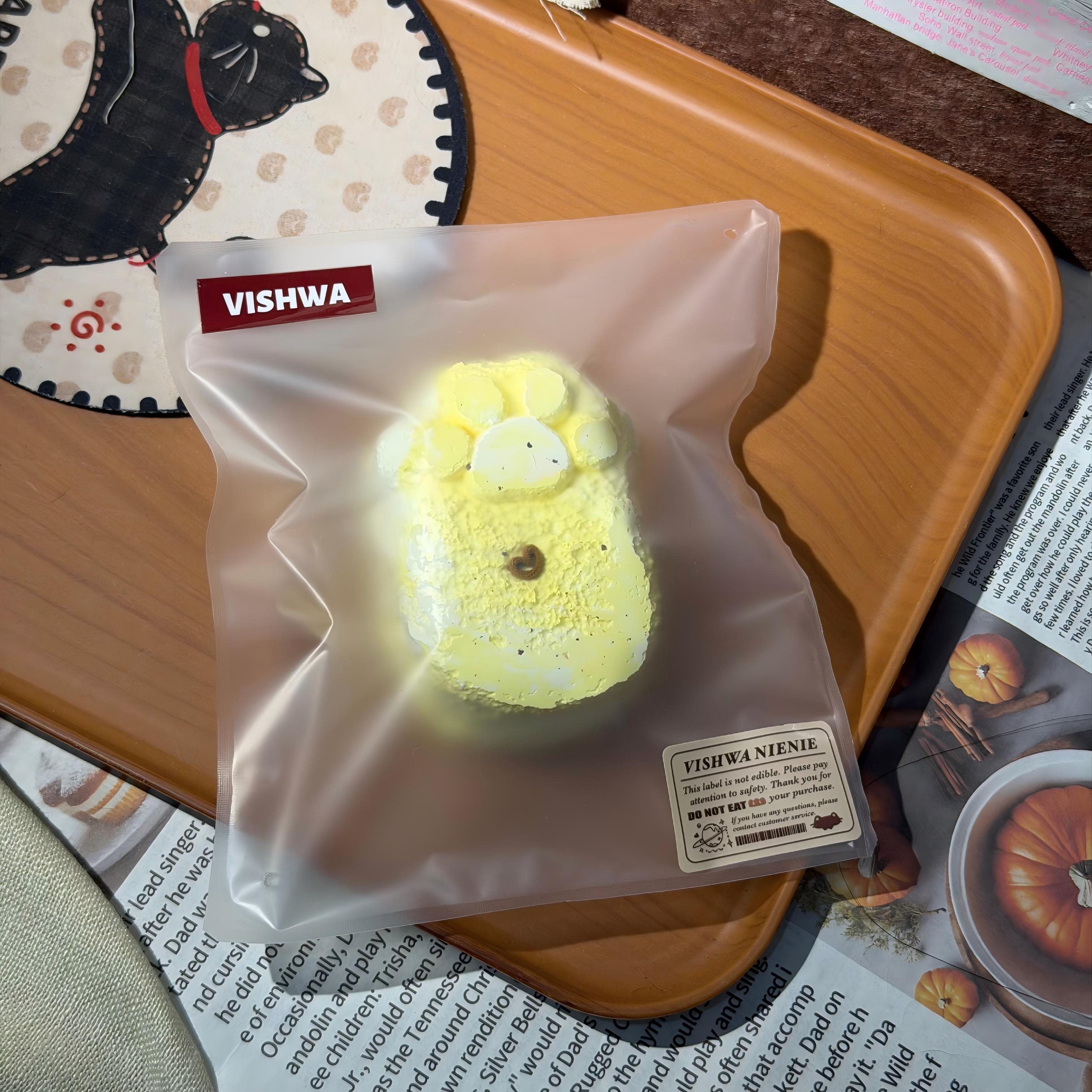VISHWA Studio【チーズミルクケーキの猫爪スティック】 Squishy stress relief toy