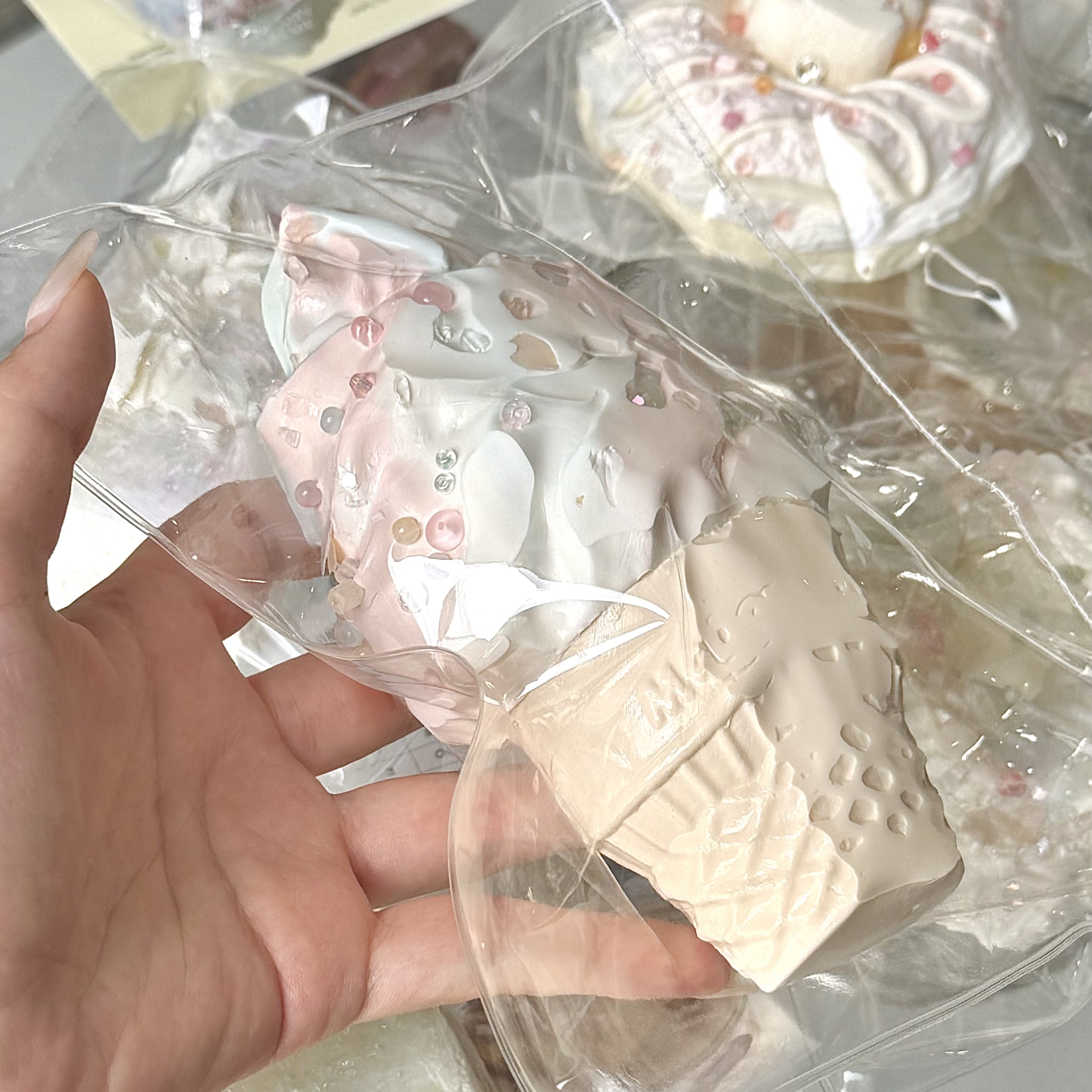 Duozai【Soft‑serve ice‑cream】Squishy stress relief toy