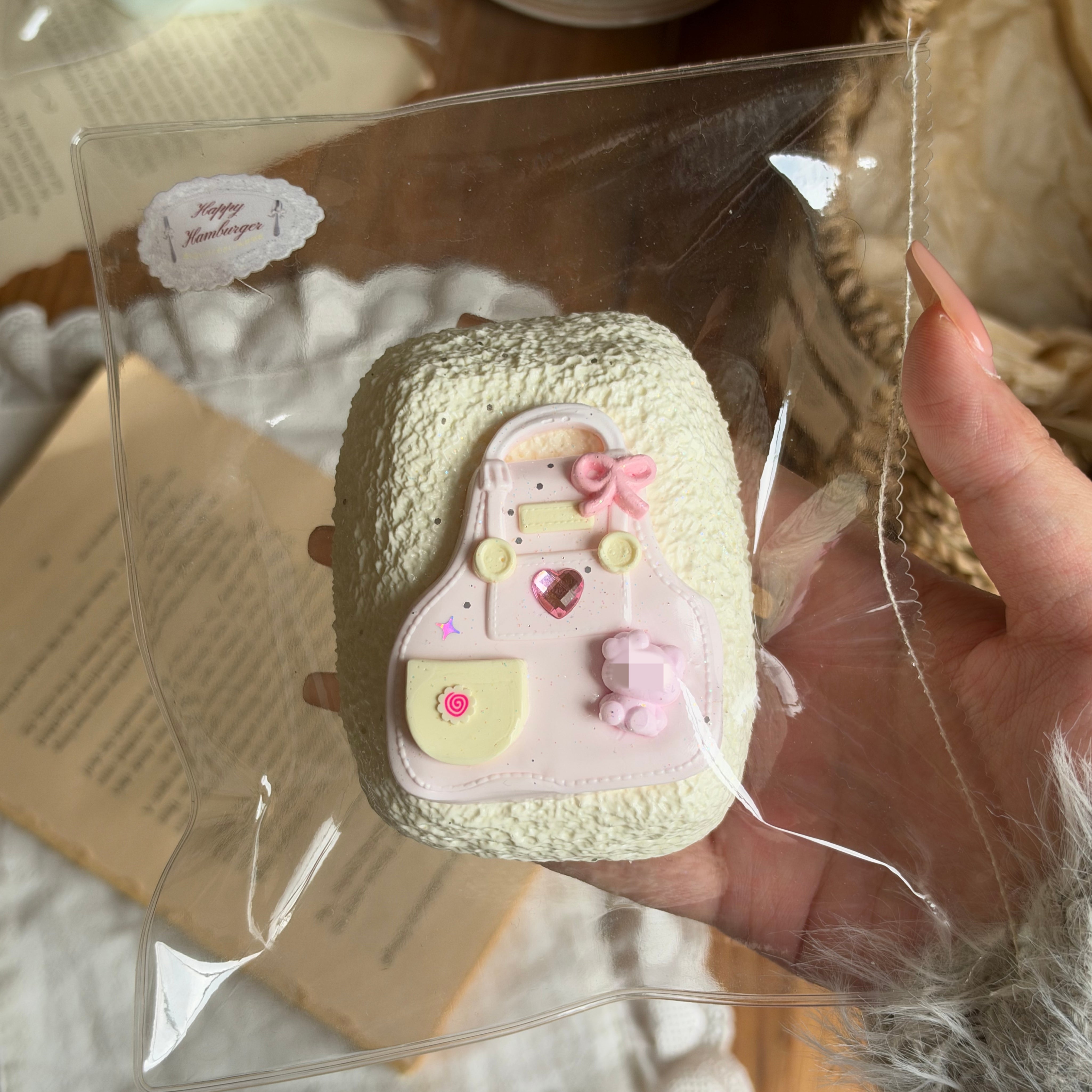Happy hamburger【子猫の料理人】 Squishy Collectibles